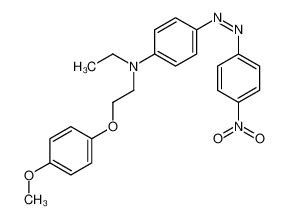 N-乙基-N-[2-(4-甲氧基苯氧基)乙基]-4-[(E)-(4-硝基苯基)偶氮]苯胺