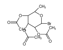 [(3R,4S,5S,6S)-4,5-diacetyloxy-6-bromo-2-methyloxan-3-yl] acetate 16741-27-8
