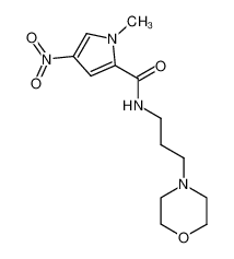 4-(3-(1-methyl-4-nitropyrrole-2-carboxamido)propyl)morpholine
