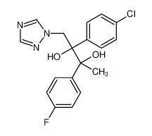 (2R,3S)-2-(4-chlorophenyl)-3-(4-fluorophenyl)-1-(1,2,4-triazol-1-yl)butane-2,3-diol 107679-99-2