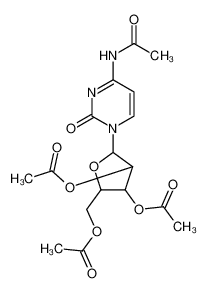 [5-(4-acetamido-2-oxopyrimidin-1-yl)-3,4-diacetyloxyoxolan-2-yl]methyl acetate