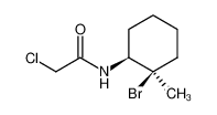 N-((1S,2R)-2-bromo-2-methylcyclohexyl)-2-chloroacetamide 35077-37-3