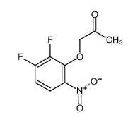 1-(2,3-difluoro-6-nitrophenoxy)propan-2-one 82419-32-7