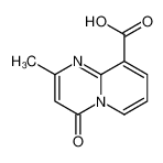 2-methyl-4-oxopyrido[1,2-a]pyrimidine-9-carboxylic acid 57073-56-0