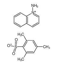 N-amino mesitylenesulfonate salt of quinoline