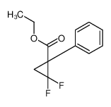 ethyl 2,2-difluoro-1-phenylcyclopropane-1-carboxylate 156020-85-8