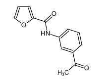 N-(3-acetylphenyl)furan-2-carboxamide 60943-81-9
