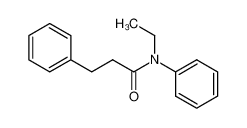 3-phenyl-propionic acid-(N-ethyl-anilide) 102100-44-7