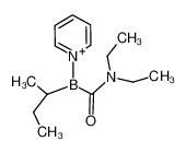 pyridine*sec-butyl(N,N-diethylcarbamoyl)borane 160326-73-8