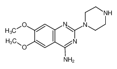 2-Piperazinyl-4-amino-6,7-dimethoxyquinazoline 60547-97-9