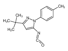 3-tert-butyl-5-isocyanato-1-p-tolyl-1H-pyrazole 499972-03-1