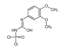 1-dichlorophosphoryl-3-(3,4-dimethoxyphenyl)urea 651731-57-6
