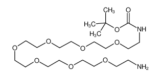 O-(2-氨基乙基)-O'-[2-(叔丁氧羰基-氨基)乙基]六聚乙二醇