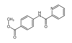 Methyl 4-[(2-pyridinylcarbonyl)amino]benzoate 722467-68-7
