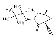 tert-butyl(((1S,3S,5S)-1-ethynyl-2-methylenebicyclo[3.1.0]hexan-3-yl)oxy)dimethylsilane 135557-17-4