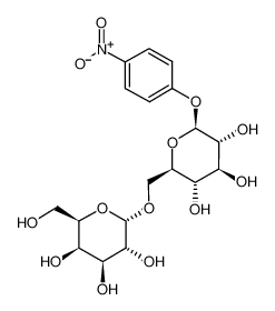 4-Nitrophenyl 6-O-(a-D-glucopyranosyl)-b-D-glucopyranoside 104872-92-6