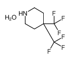 4,4-bis(trifluoromethyl)piperidine,hydrate 64988-06-3