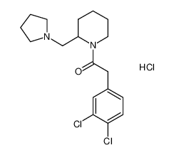 130497-33-5 2-(3,4-二氯苯基)-1-(2-(吡咯烷-1-甲基)哌啶-1-基)乙酮盐酸盐