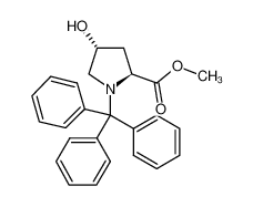 (4R)-4-羟基-1-三苯甲基-L-脯氨酸甲酯