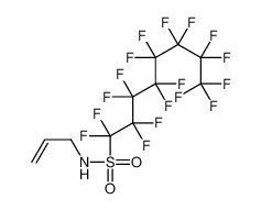 1,1,2,2,3,3,4,4,5,5,6,6,7,7,8,8,8-heptadecafluoro-N-prop-2-enyloctane-1-sulfonamide 423-86-9