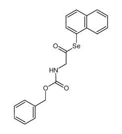 N-Benzyloxycarbonyl-glycin-(1-selenonaphthyl)-ester 2503-15-3