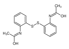 N-[2-[(2-acetamidophenyl)disulfanyl]phenyl]acetamide 4490-97-5