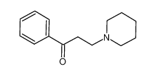 1-phenyl-3-piperidin-1-ylpropan-1-one 73-63-2