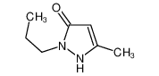 5-methyl-2-propyl-1H-pyrazol-3-one 63779-49-7