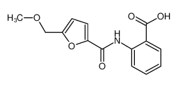 2-{[5-(甲氧基甲基)-2-糠酰]氨基}苯甲酸