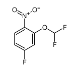 2-(difluoromethoxy)-4-fluoro-1-nitrobenzene 1214329-62-0