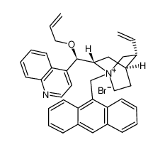 4-[[1-(anthracen-9-ylmethyl)-5-ethenyl-1-azoniabicyclo[2.2.2]octan-2-yl]-prop-2-enoxymethyl]quinoline,bromide 200132-54-3