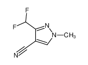 1049772-84-0 1-methyl-3-(difluoromethyl)-1H-pyrazole-4-carbonitrile