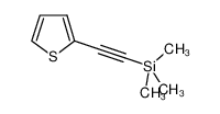 trimethyl[2-(thiophen-2-yl)ethynyl]silane 96%