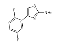 4-(2,5-Difluorophenyl)-1,3-thiazol-2-amine 383132-01-2