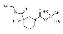 1-Boc-3-甲基哌啶-3-甲酸乙酯