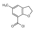 5-methyl-2,3-dihydro-1-benzofuran-7-carbonyl chloride 103261-02-5