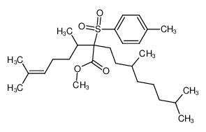 111831-50-6 structure, C28H46O4S