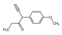 2-(4-methoxy-phenyl)-3-oxo-valeronitrile 5219-01-2