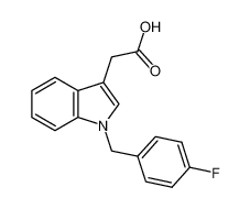 2-[1-(4-氟苄基)-1H-吲哚-3-基]乙酸