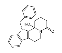 12-benzyl-12b-methyl-2,3,6,7-tetrahydro-1H-indolo[2,3-a]quinolizin-4-one