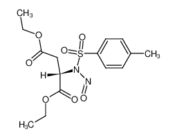 (S)-diethyl 2-(4-methyl-N-nitrosophenylsulfonamido)succinate 104830-33-3