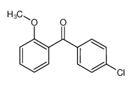 (4-chlorophenyl)-(2-methoxyphenyl)methanone 78589-10-3