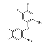 2-(2-amino-4,5-difluorophenyl)sulfanyl-4,5-difluoroaniline 401-13-8