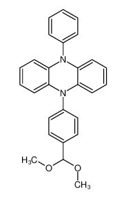 5-[4-(dimethoxymethyl)phenyl]-10-phenylphenazine 500556-05-8