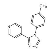 4-[4-(4-methylphenyl)-1,2,4-triazol-3-yl]pyridine 890-24-4