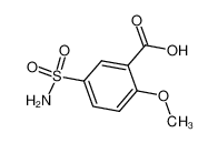 2-Methoxy-5-sulfamoylbenzoic acid 22117-85-7