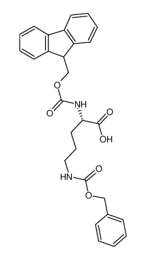 N2-[芴甲氧羰基]-N5-[苄氧羰基]-L-鸟氨酸