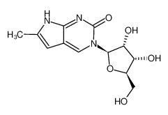 6-METHYL-3-(β-D-2-RIBOFURANOSYL)PYRROLO[2,3-D]PYRIMIDIN-2-ONE