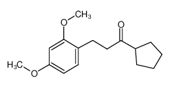 1-CYCLOPENTYL-3-(2,4-DIMETHOXYPHENYL)PROPAN-1-ONE 625445-85-4