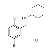 4-bromo-2-[(cyclohexylamino)methyl]phenol,hydrochloride 7479-33-6